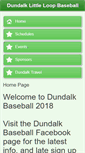 Mobile Screenshot of dundalkbaseball.com